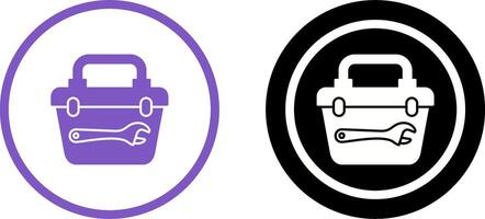 Toolbox Icon Design vector