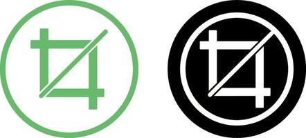 Unique Crop Icon Design vector