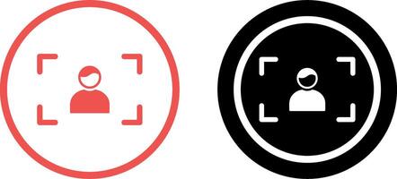 Unique Focus Icon Design vector