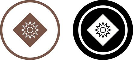 Optical Radiation Icon Design vector