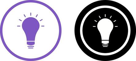 Innovative Idea Icon Design vector