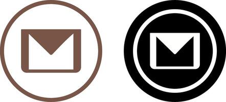 Unique Email Icon Design vector