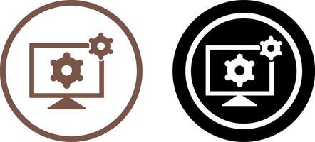 Development Tools Icon Design vector