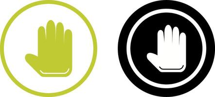 Unique Hand Tool Icon Design vector