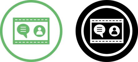 Unique Web Support Icon Design vector