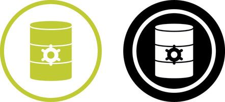 Unique Database Management Icon Design vector