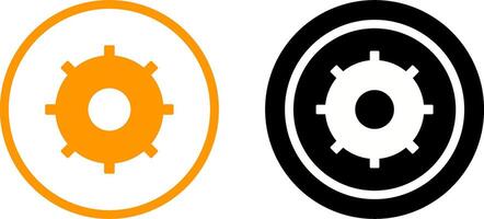Unique Settings Icon Design vector