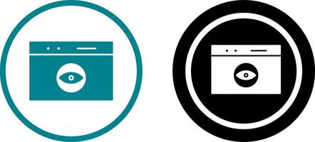 Unique Link Optimization Icon Design vector