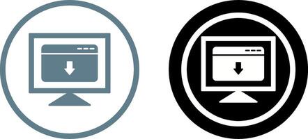 Download Webpage Icon Design vector