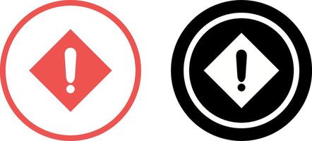 Caution Sign Icon Design vector