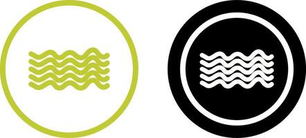 Magnetic Waves Icon Design vector