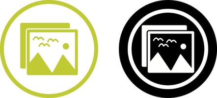 Pictures Icon Design vector
