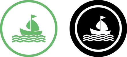 Boat Icon Design vector