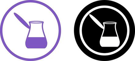 Cezve Icon Design vector