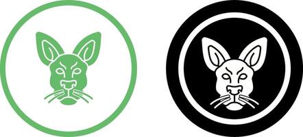 Kangaroo Icon Design vector