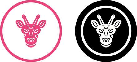 Giraffe Icon Design vector