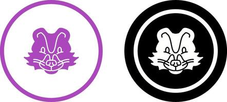 Skunk Icon Design vector