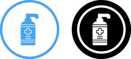 Antiseptic Icon Design vector
