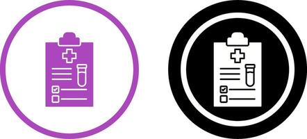 Medical Report Icon Design vector