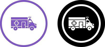 Ambulance Icon Design vector