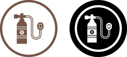 Oxygen Tank Icon Design vector