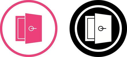 Door Icon Design vector