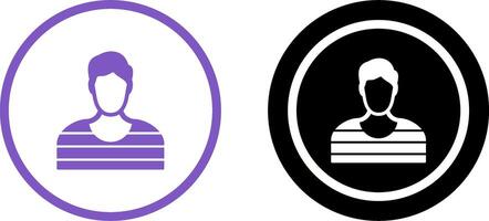 Prisioner Icon Design vector