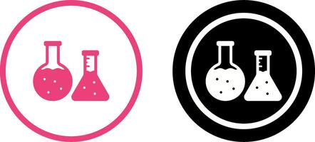 Flask Icon Design vector