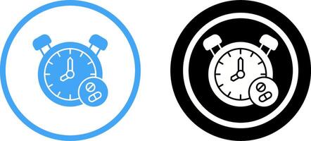 Clock Icon Design vector