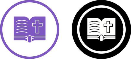 bible Icon Design vector