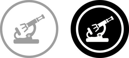 Microscope Icon Design vector