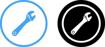 Wrench Icon Design vector