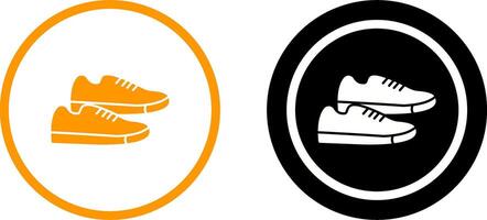 Sneakers Icon Design vector