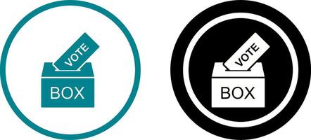 Giing Vote Icon Design vector