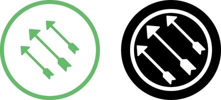 Unique Arrows Icon Design vector