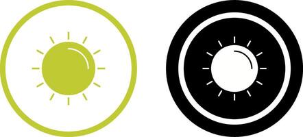 Sun Icon Design vector