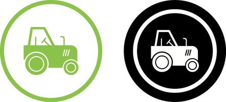 Tractor Icon Design vector