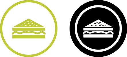 Unique Sandwich Icon Design vector