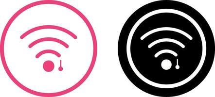 Unique WiFi Sign Icon Design vector