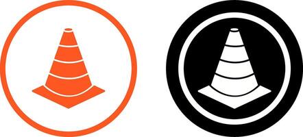 Unique Cone Icon Design vector