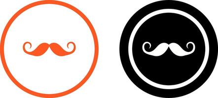 Moustache Icon Design vector