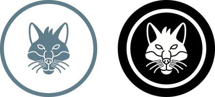 Fox Icon Design vector