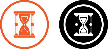 Hourglass Icon Design vector