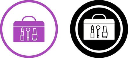 Cosmetics Box Icon Design vector