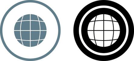 Globe Icon Design vector