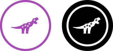 Dinosaur Icon Design vector