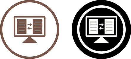 File Sharing Icon Design vector