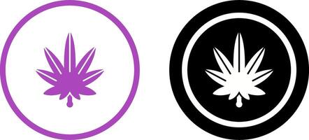 Weed Icon Design vector