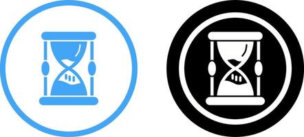 Hourglass Icon Design vector