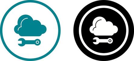 Cloud Computing Icon Design vector